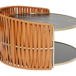 KARE Design Tische-Couchtisch Copper O86Cm