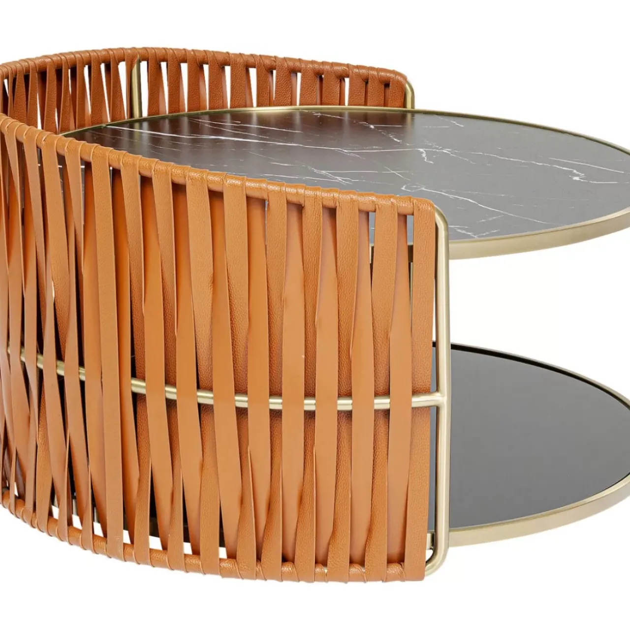 KARE Design Tische-Couchtisch Copper O86Cm