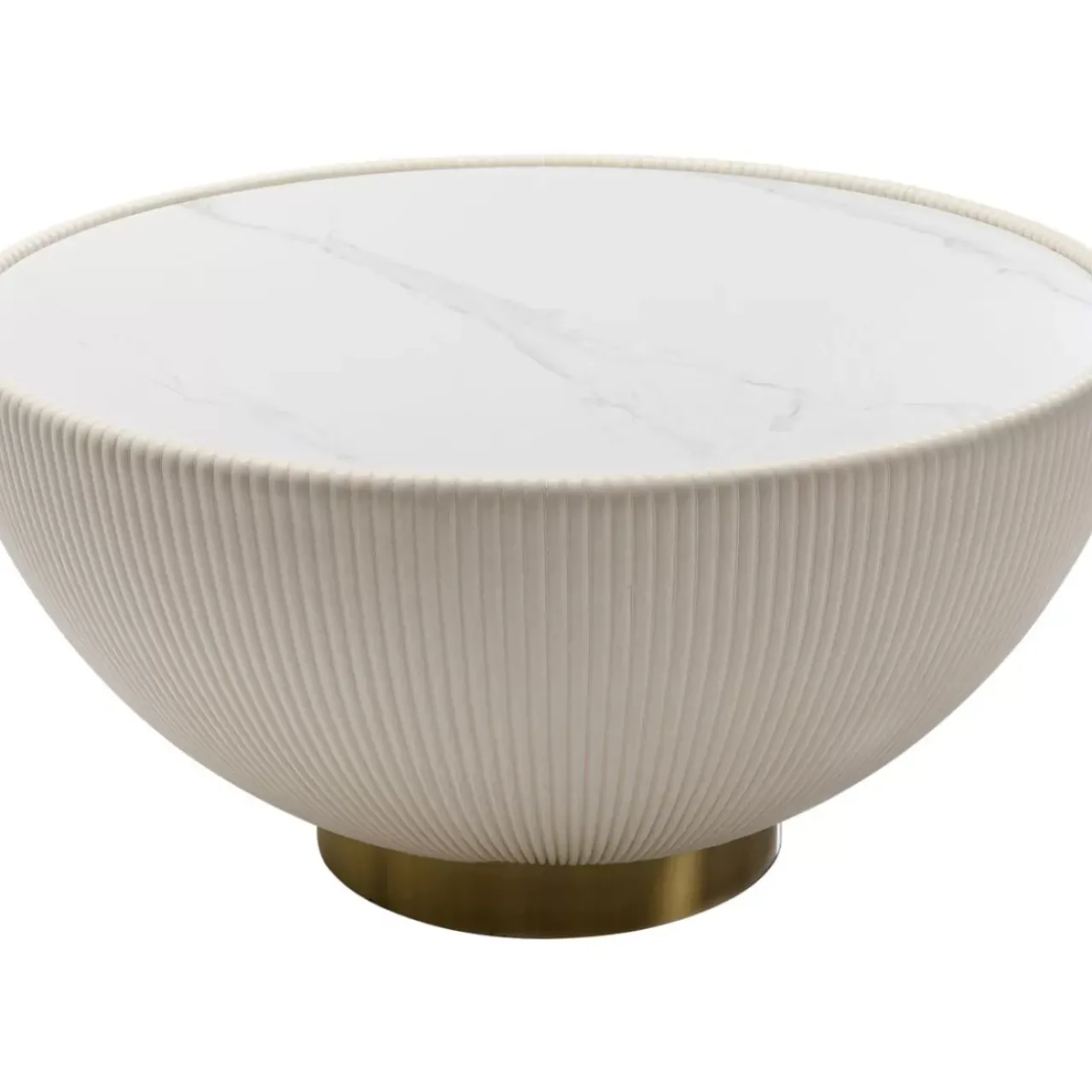 KARE Design Tische-Couchtisch Endless Vegas Weis O71Cm