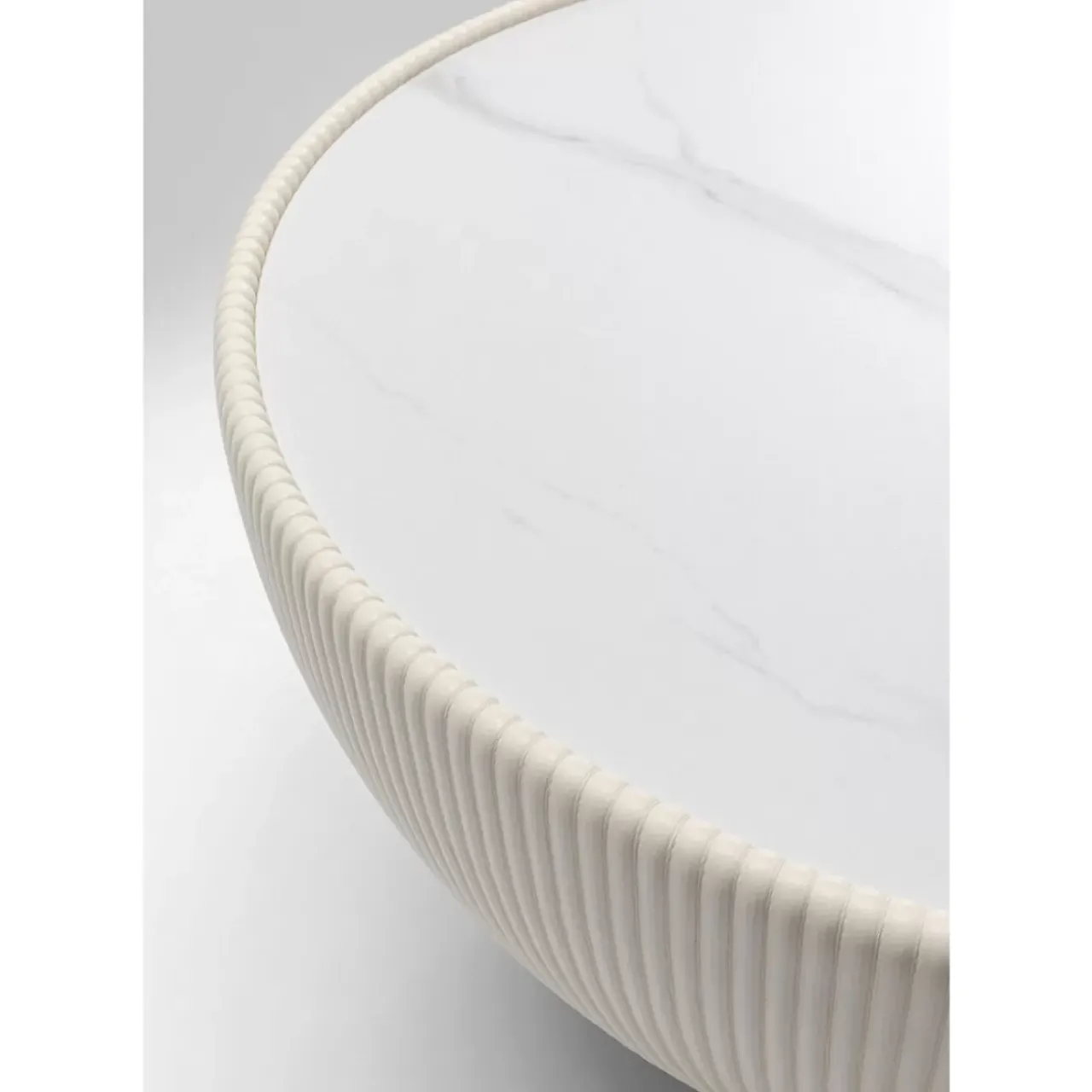 KARE Design Tische-Couchtisch Endless Vegas Weis O71Cm