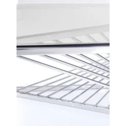KARE Design Tische-Couchtisch Laser Silber Klarglas 120X60