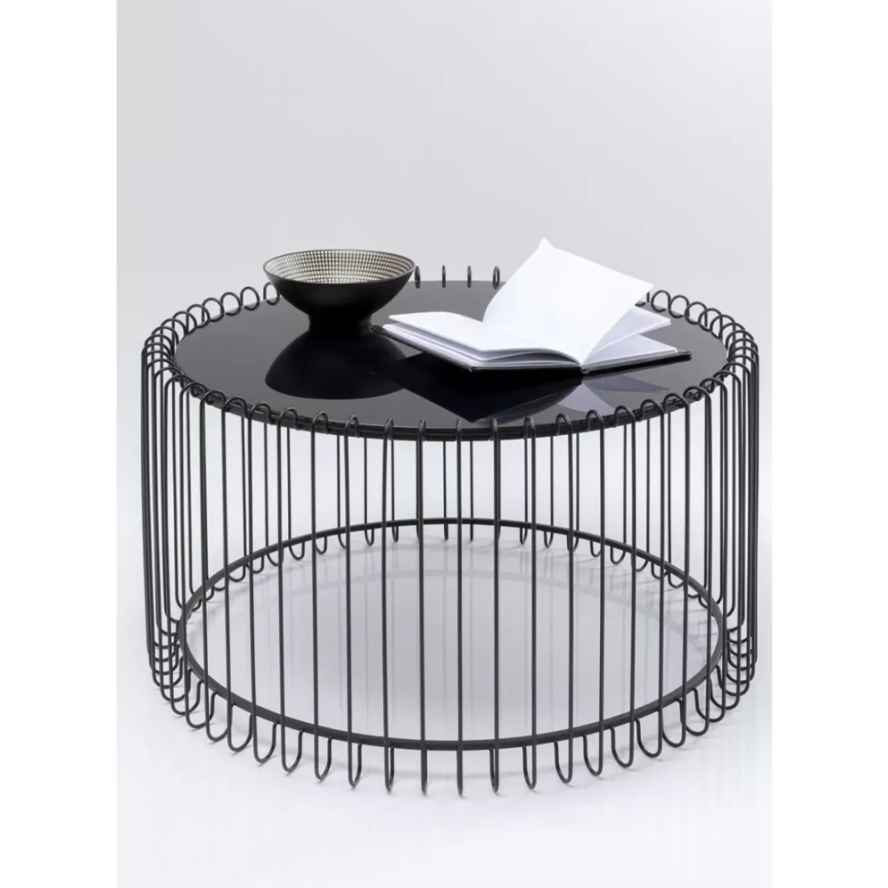 KARE Design Tische-Couchtisch Line Onyx O60Cm