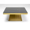 KARE Design Tische-Couchtisch Miler Gold 80X80Cm