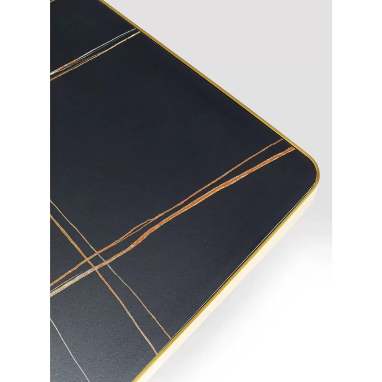 KARE Design Tische-Couchtisch Miler Gold 80X80Cm