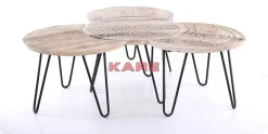 KARE Design Tische-Couchtisch Puro (4/Set)