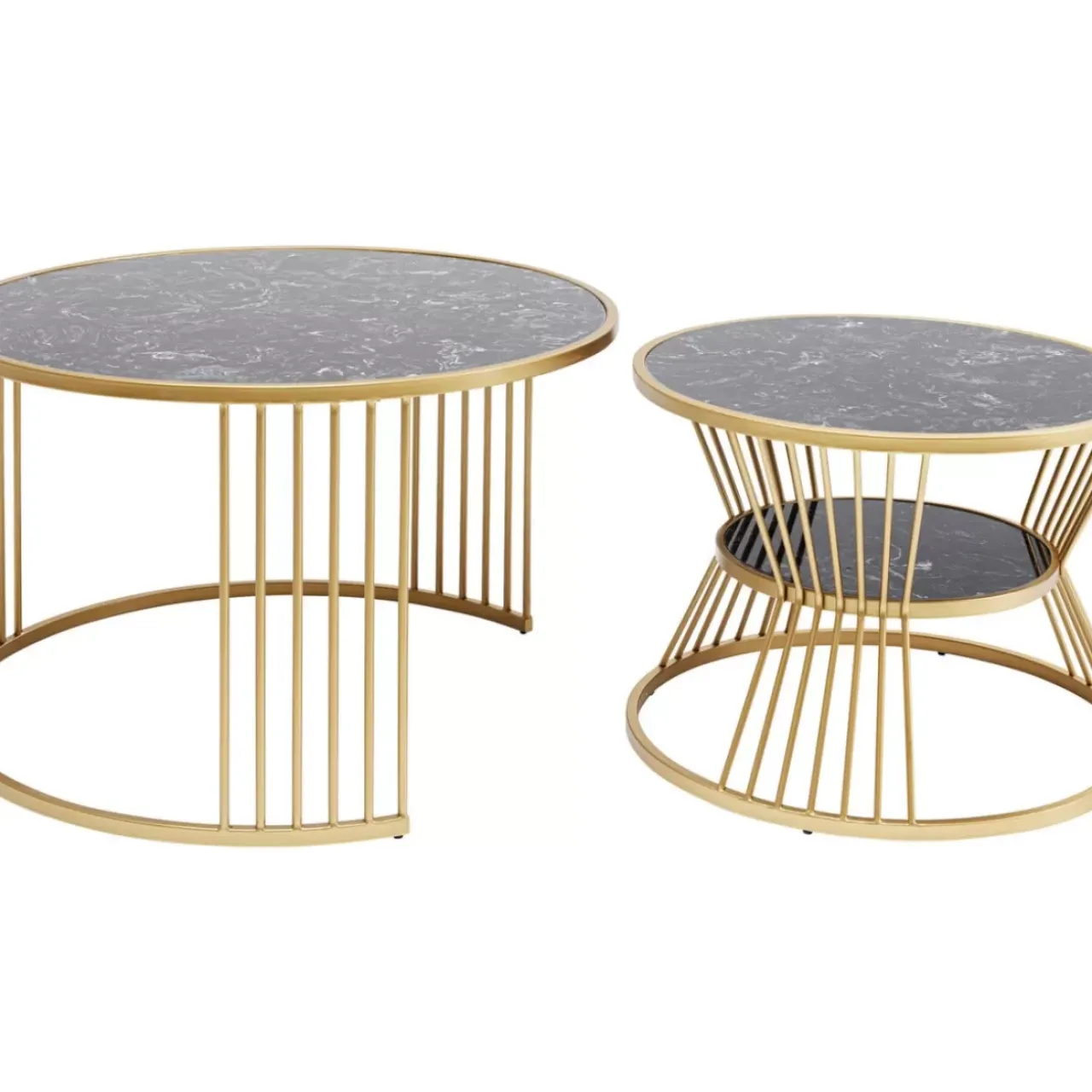 KARE Design Tische-Couchtisch Roma (2/Set)