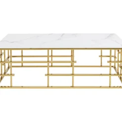 KARE Design Tische-Couchtisch Rome Gold 130X70Cm