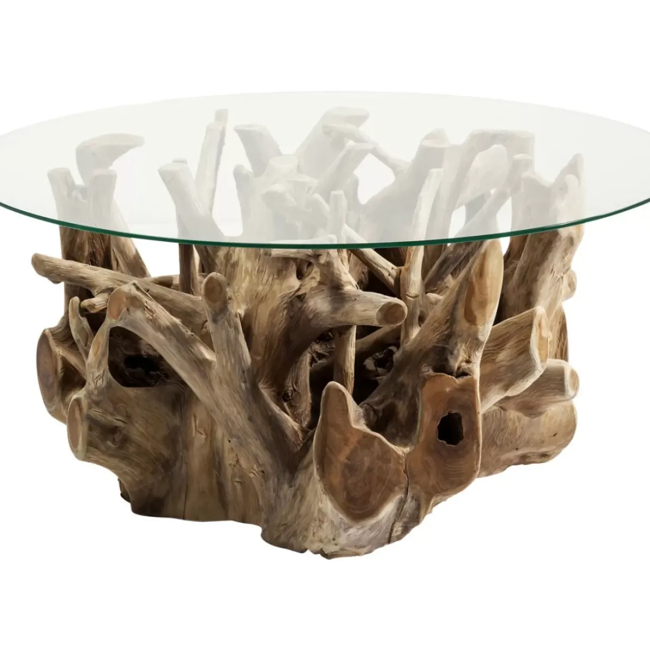 KARE Design Tische-Couchtisch Roots O100Cm