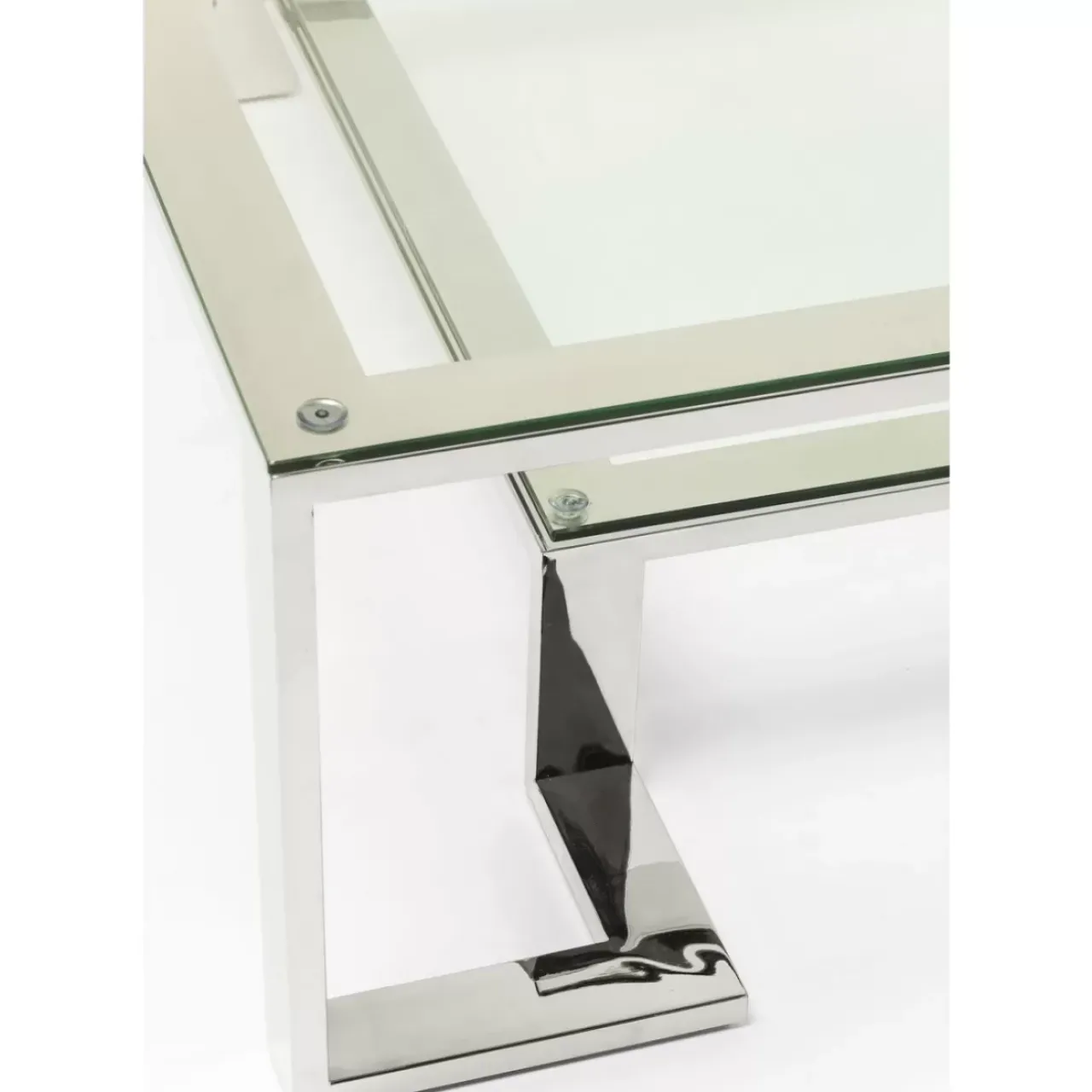 KARE Design Tische-Couchtisch Silver Rush 120X120Cm
