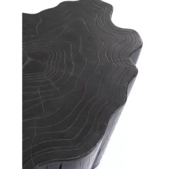 KARE Design Tische-Couchtisch Tree Stump Schwarz 119X68Cm