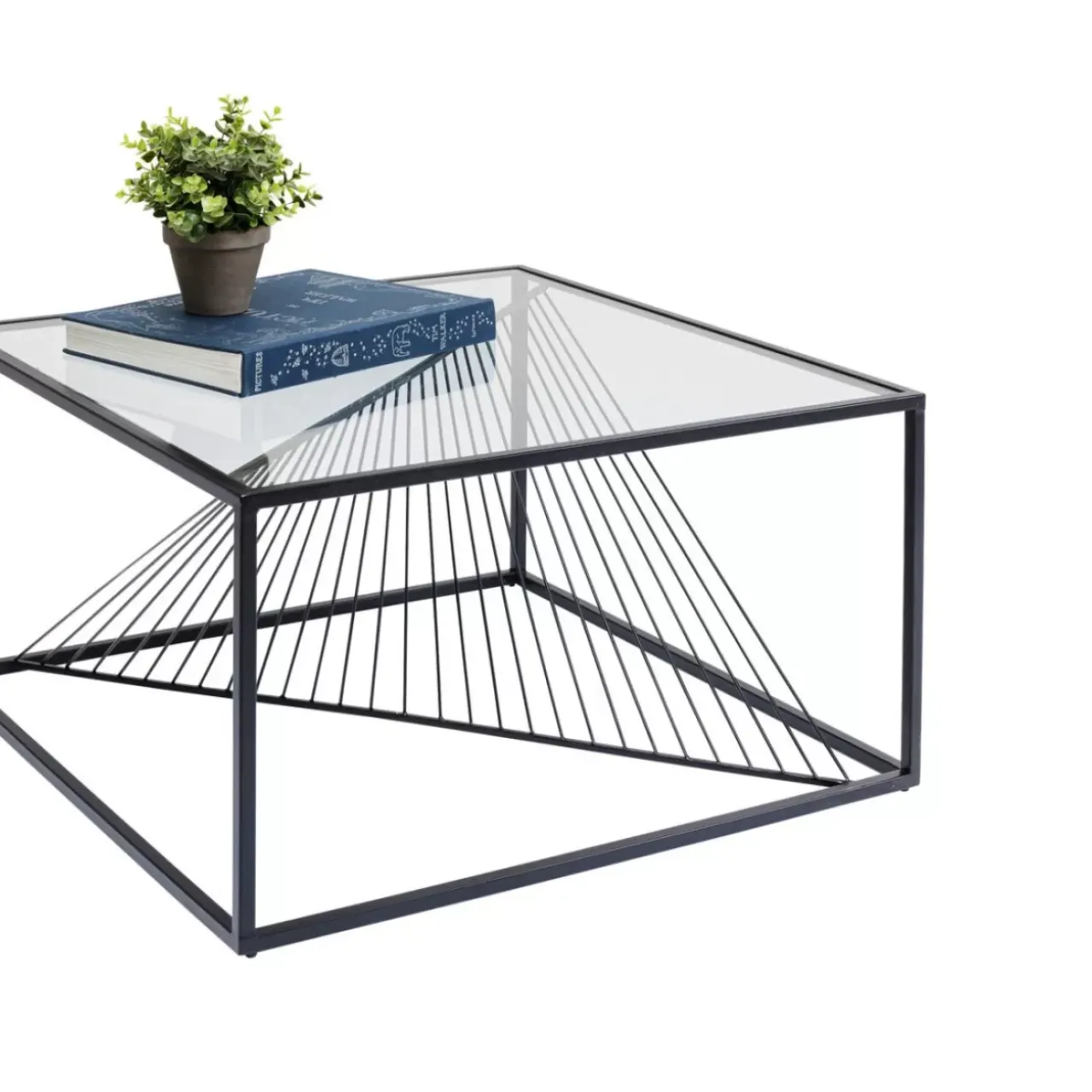 KARE Design Tische-Couchtisch Twisted 75X75Cm