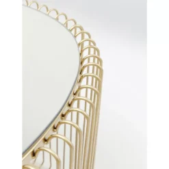 KARE Design Tische-Couchtisch Wire Uno Brass 60X90Cm