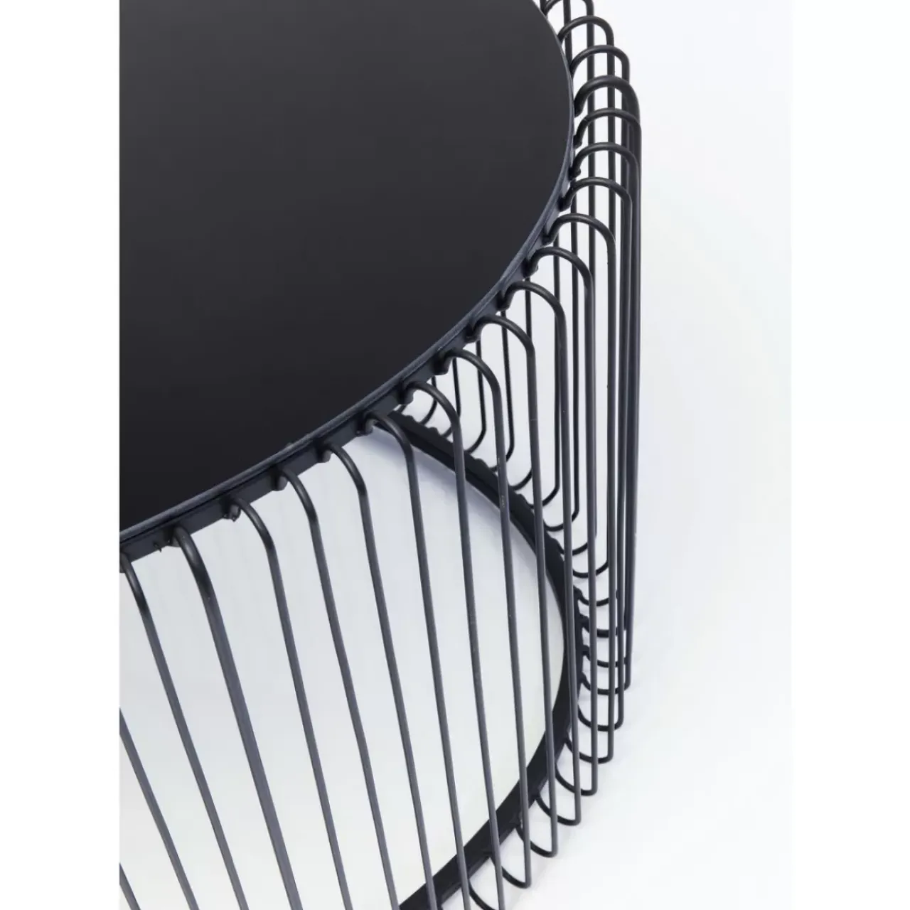KARE Design Tische-Couchtisch Wire Uno Schwarz 60X90Cm