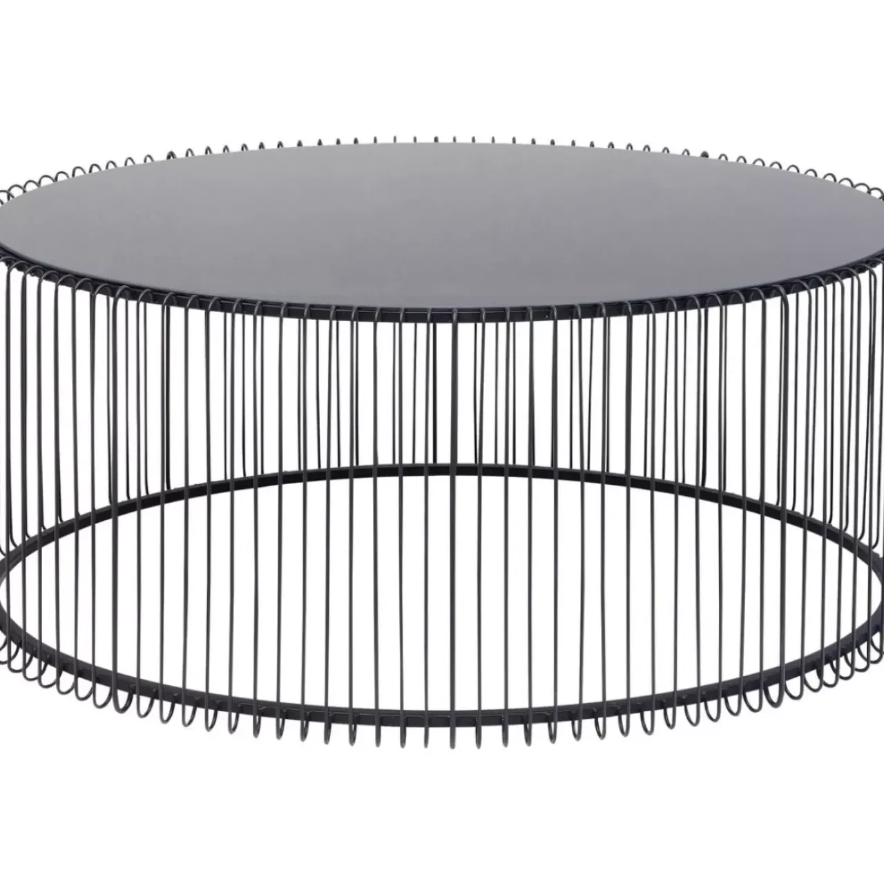 KARE Design Tische-Couchtisch Wire Uno Schwarz 60X90Cm