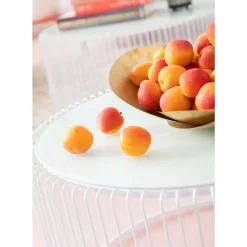 KARE Design Tische-Couchtisch Wire White (2/Set)