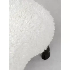 KARE Design Deko & Geschenkartikel-Deko Figur Bathilde Ram Weis 78Cm