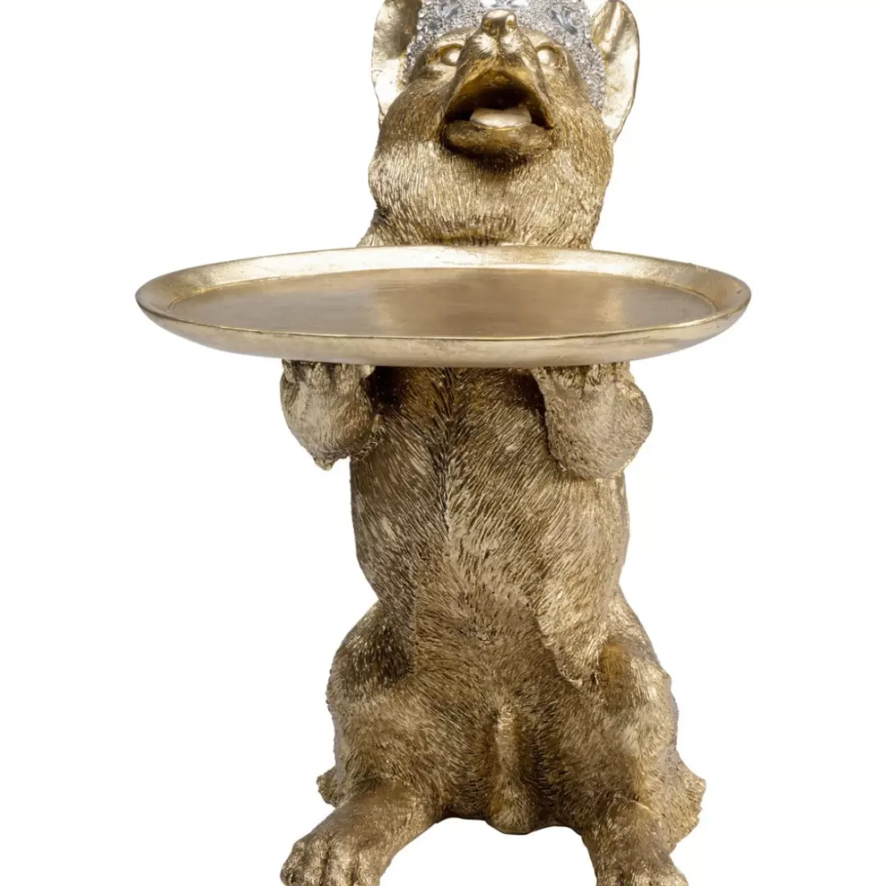 KARE Design Deko & Geschenkartikel-Deko Figur Butler Royal Standing Corgi 50Cm