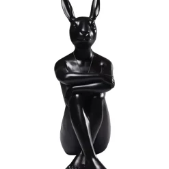KARE Design Deko & Geschenkartikel-Deko Figur Gangster Rabbit Schwarz