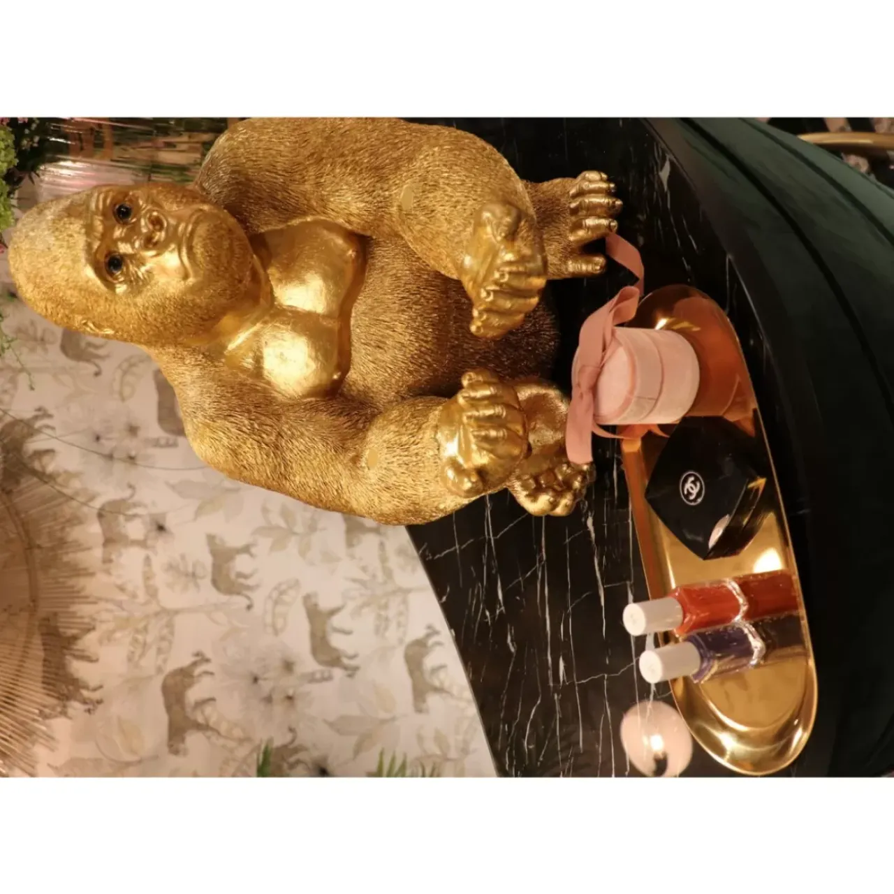 KARE Design Deko & Geschenkartikel-Deko Figur Gorilla Butler