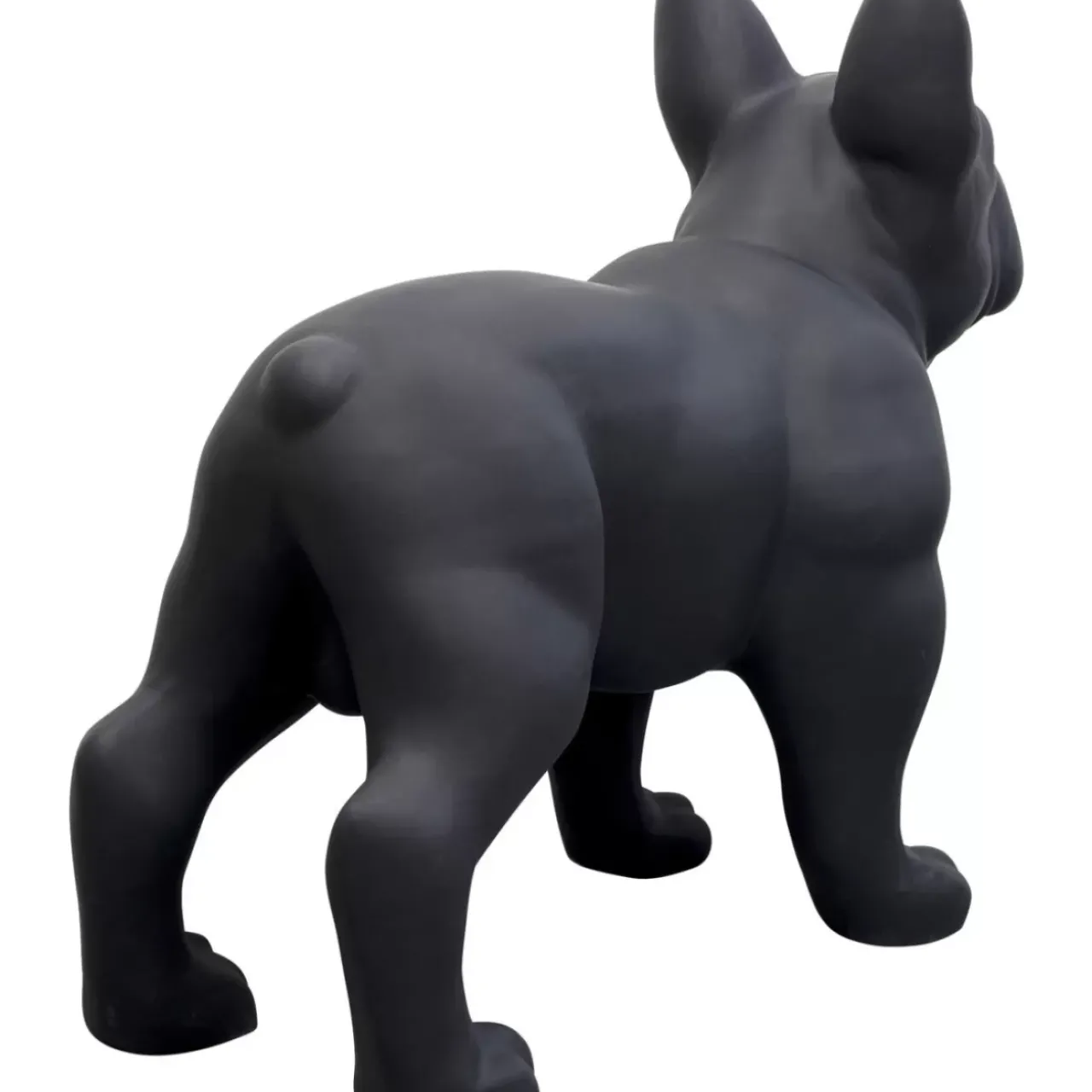 KARE Design Deko & Geschenkartikel-Deko Figur Toto Teen Schwarz Matt 90Cm