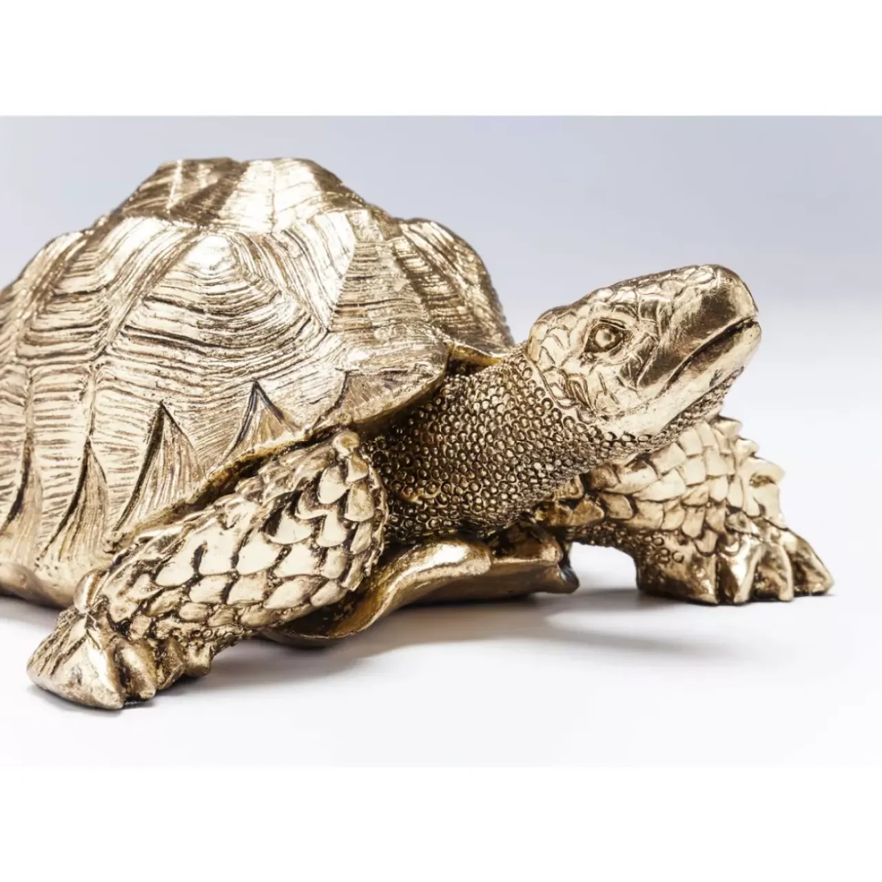 KARE Design Deko & Geschenkartikel-Deko Figur Turtle Gold Klein