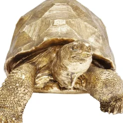 KARE Design Deko & Geschenkartikel-Deko Figur Turtle Gold Medium