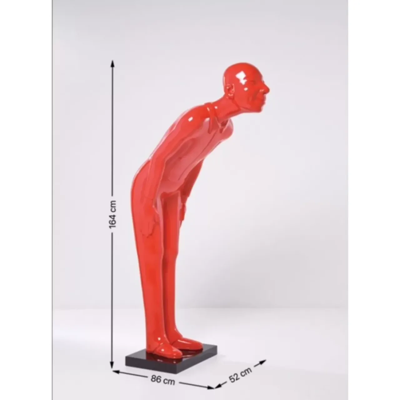 KARE Design Deko & Geschenkartikel-Deko Figur Welcome Guests Red Xl