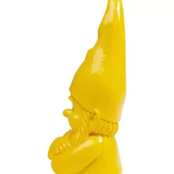 KARE Design Deko & Geschenkartikel-Deko Figur Zwerg Gelb 21Cm