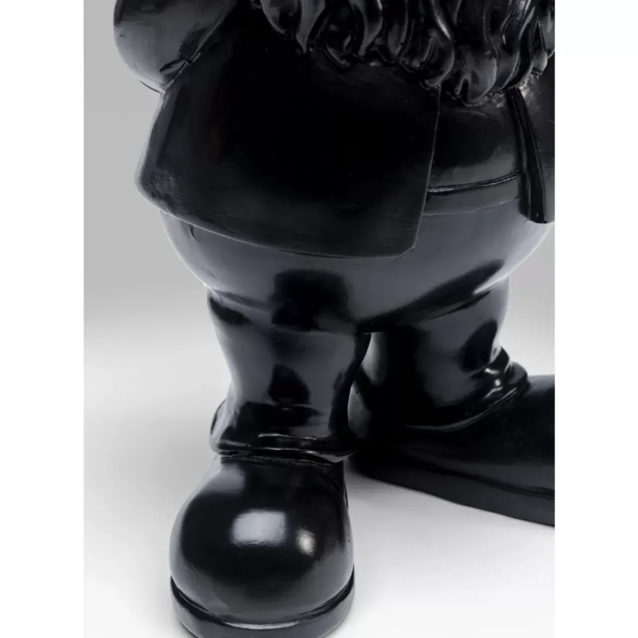 KARE Design Deko & Geschenkartikel-Deko Figur Zwerg Standing Schwarz Gold 30Cm