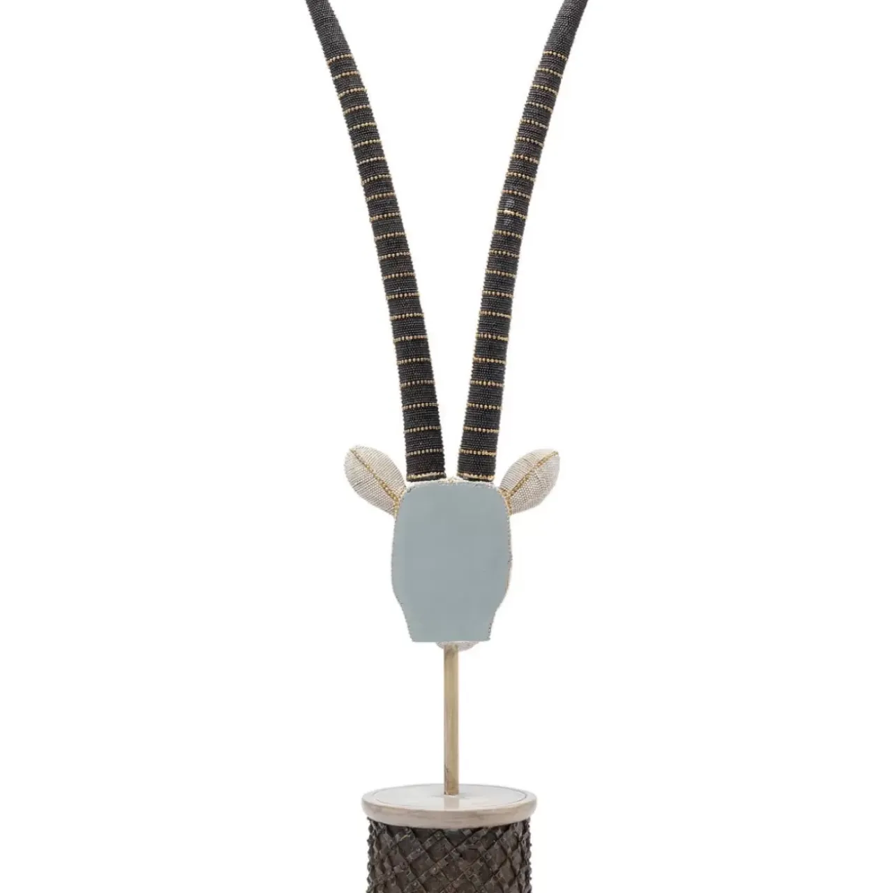 KARE Design Deko & Geschenkartikel-Deko Objekt Antelope Head Pearls 79