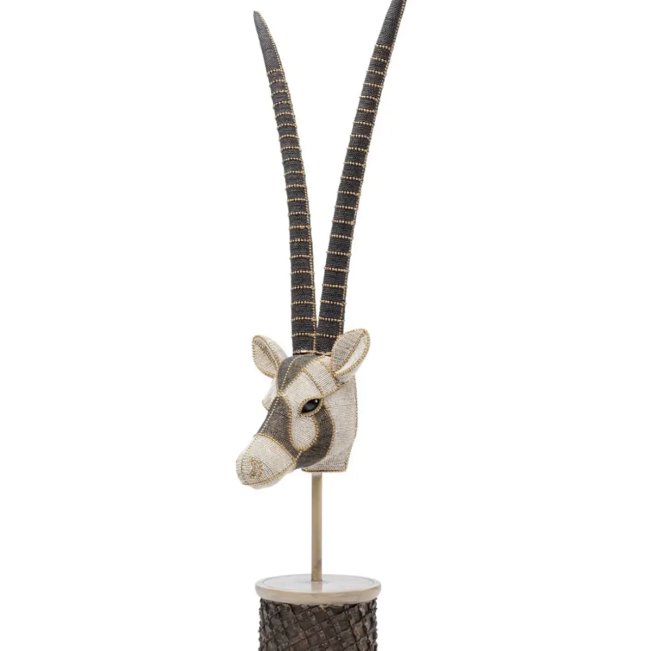 KARE Design Deko & Geschenkartikel-Deko Objekt Antelope Head Pearls 79