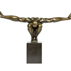 KARE Design Deko & Geschenkartikel-Deko Objekt Athlet Bronze