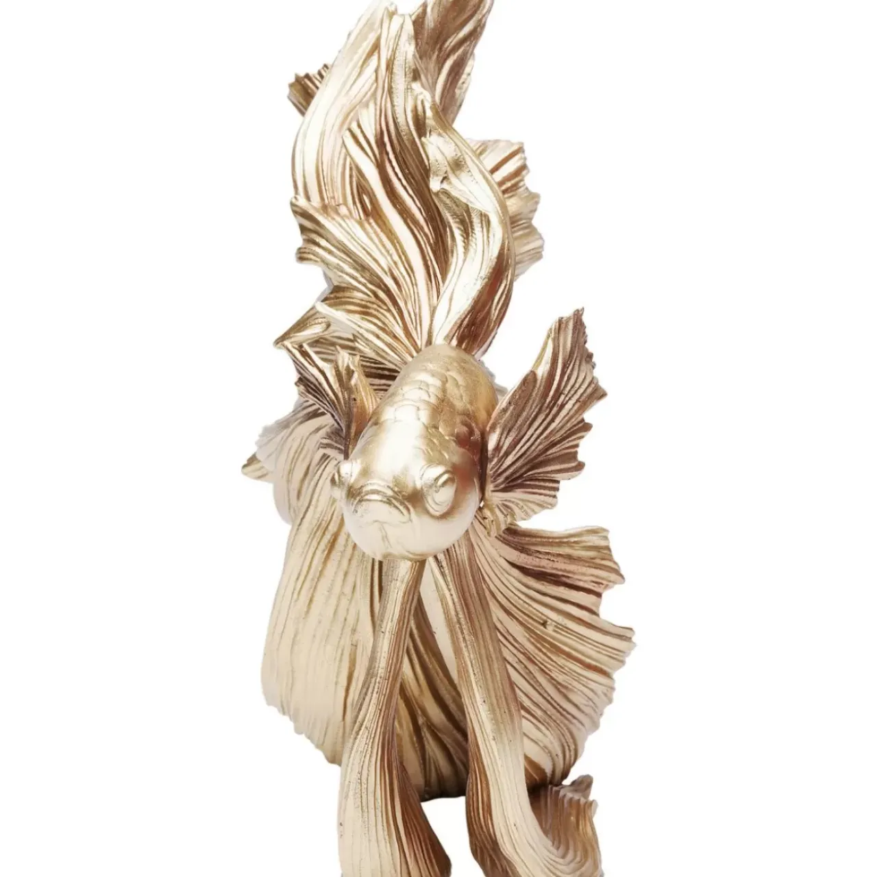 KARE Design Deko & Geschenkartikel-Deko Objekt Betta Fish Gold Klein