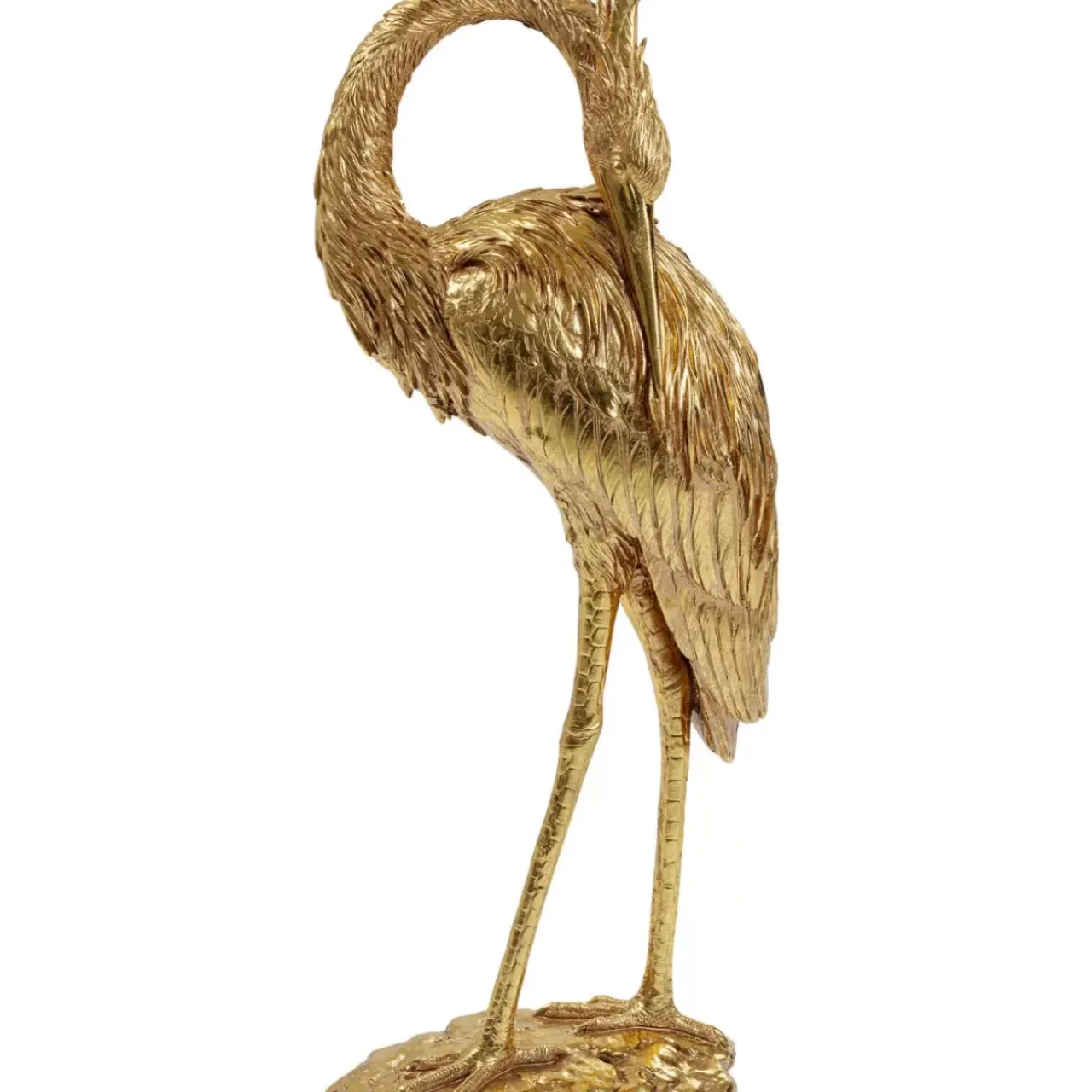 KARE Design Deko & Geschenkartikel-Deko Objekt Crane Gold