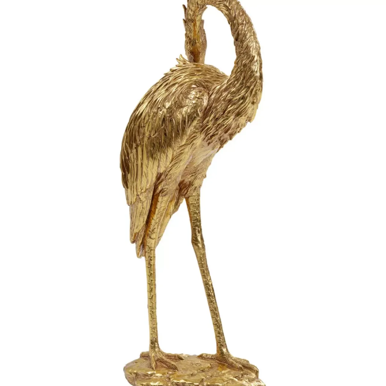 KARE Design Deko & Geschenkartikel-Deko Objekt Crane Gold