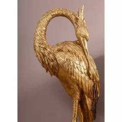 KARE Design Deko & Geschenkartikel-Deko Objekt Crane Gold