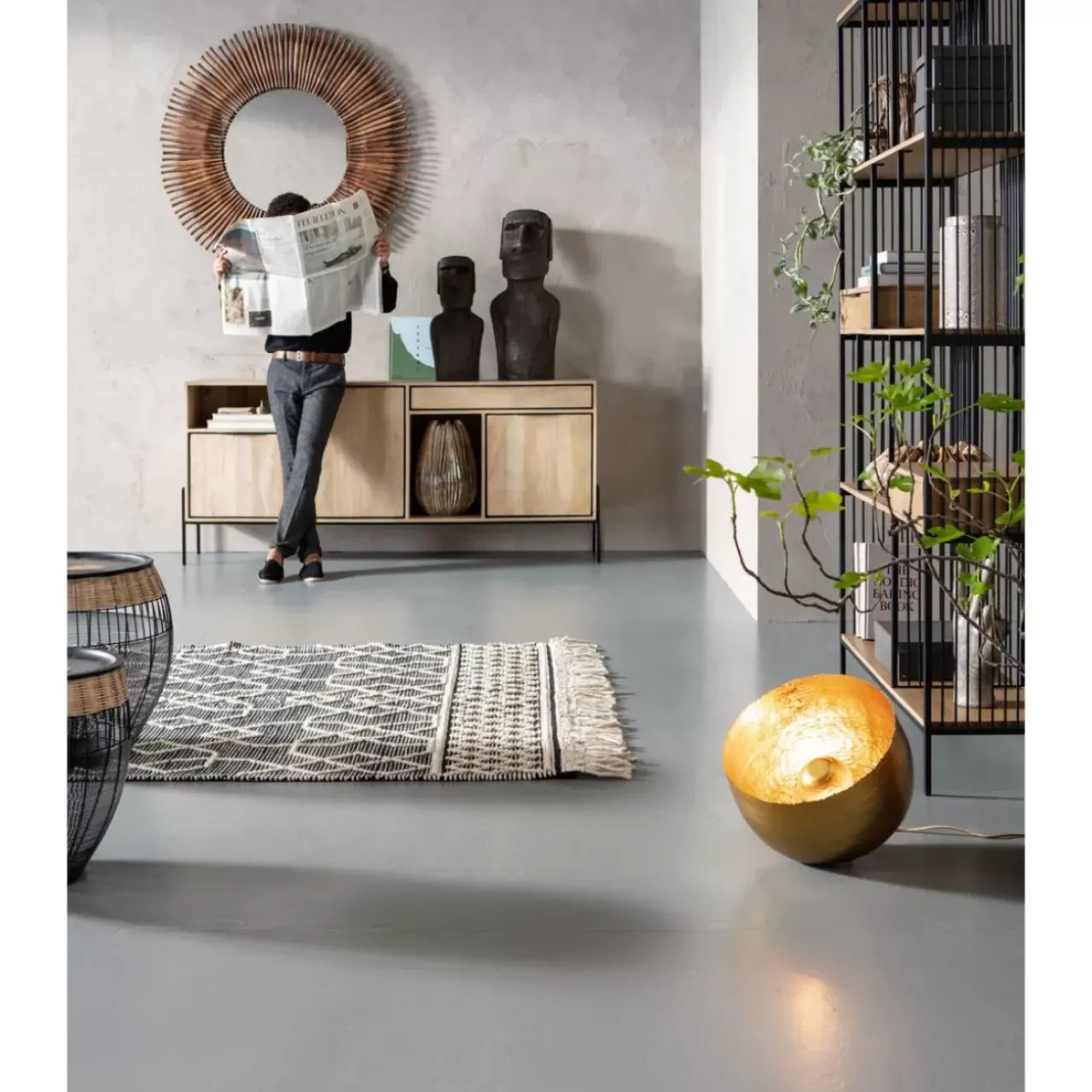 KARE Design Deko & Geschenkartikel-Deko Objekt Easter Island 59Cm