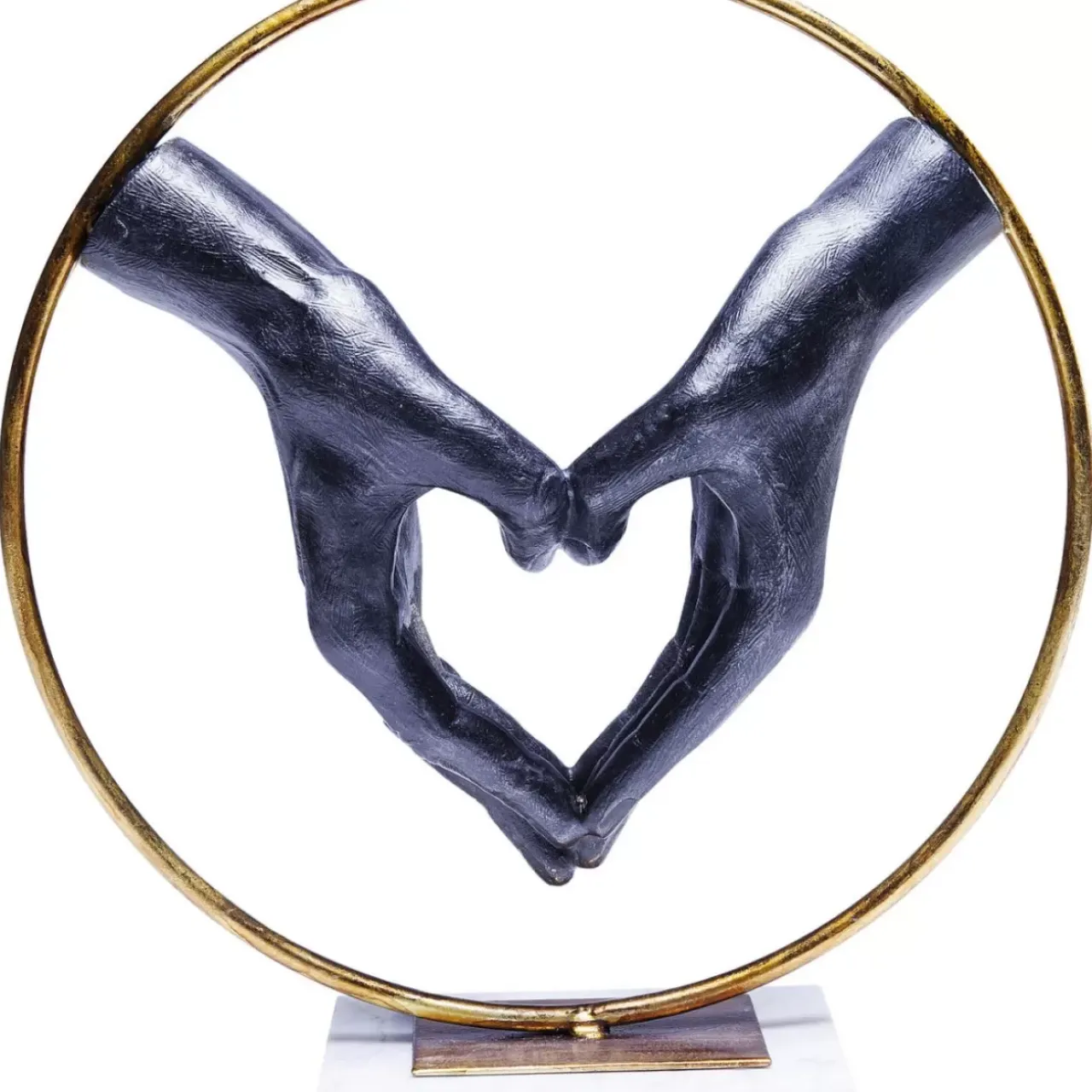 KARE Design Deko & Geschenkartikel-Deko Objekt Elements Heart Hand 33,5Cm