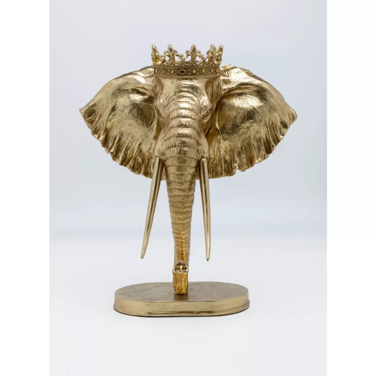 KARE Design Deko & Geschenkartikel-Deko Objekt Elephant Royal Gold 57Cm