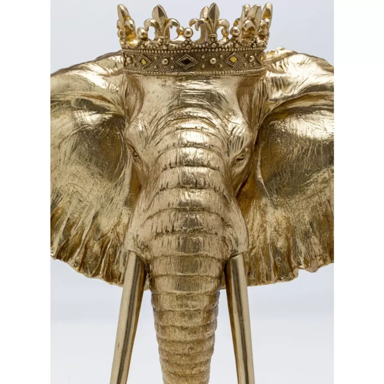 KARE Design Deko & Geschenkartikel-Deko Objekt Elephant Royal Gold 57Cm