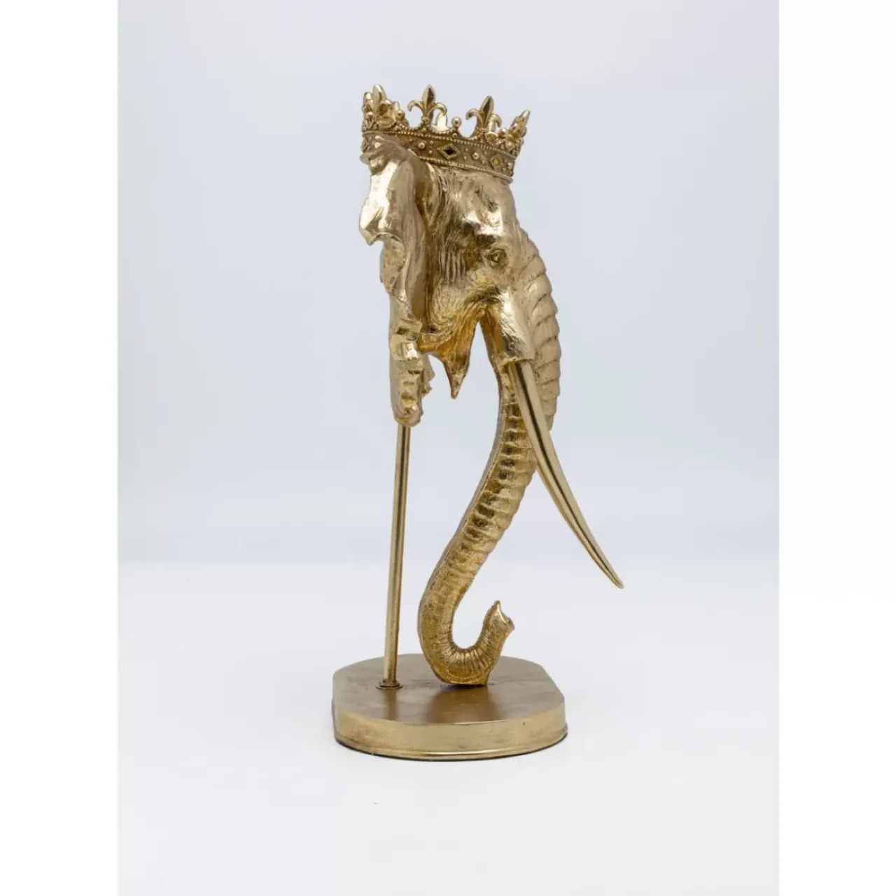 KARE Design Deko & Geschenkartikel-Deko Objekt Elephant Royal Gold 57Cm