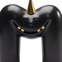 KARE Design Deko & Geschenkartikel-Deko Objekt Funny Teeth Schwarz 15Cm