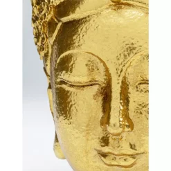 KARE Design Deko & Geschenkartikel-Deko Objekt Goddess Head Gold 39Cm