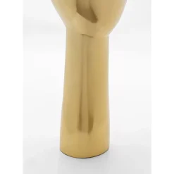 KARE Design Deko & Geschenkartikel-Deko Objekt Golden Face 36Cm