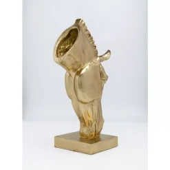 KARE Design Deko & Geschenkartikel-Deko Objekt Horse Face Gold 72Cm