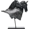 KARE Design Deko & Geschenkartikel-Deko Objekt Horse Pair 47Cm