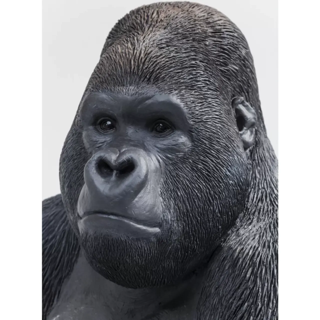 KARE Design Deko & Geschenkartikel-Deko Objekt Monkey Gorilla Side Xl Schwarz