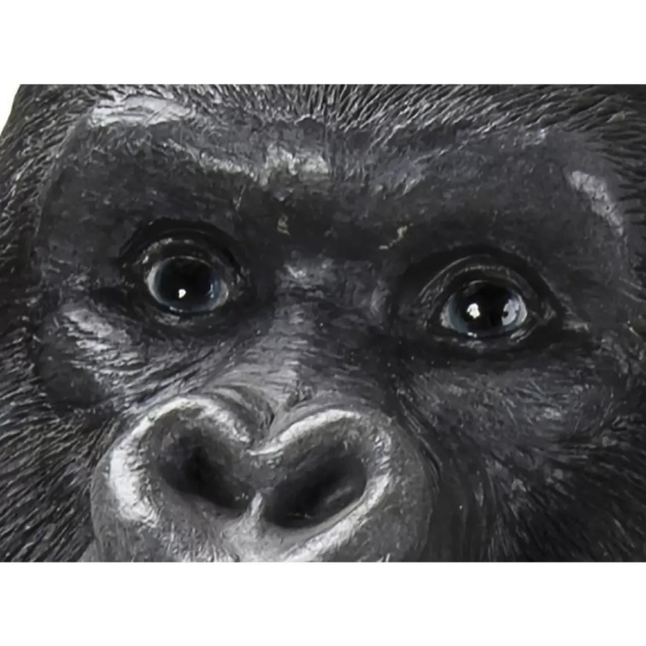 KARE Design Deko & Geschenkartikel-Deko Objekt Monkey Gorilla Side Xl Schwarz