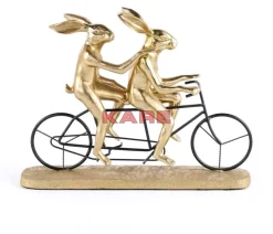 KARE Design Deko & Geschenkartikel-Deko Objekt Tandem Rabbits