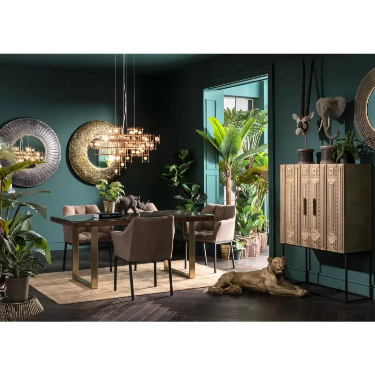KARE Design Deko & Geschenkartikel-Deko Pflanze Banana Tree 180Cm